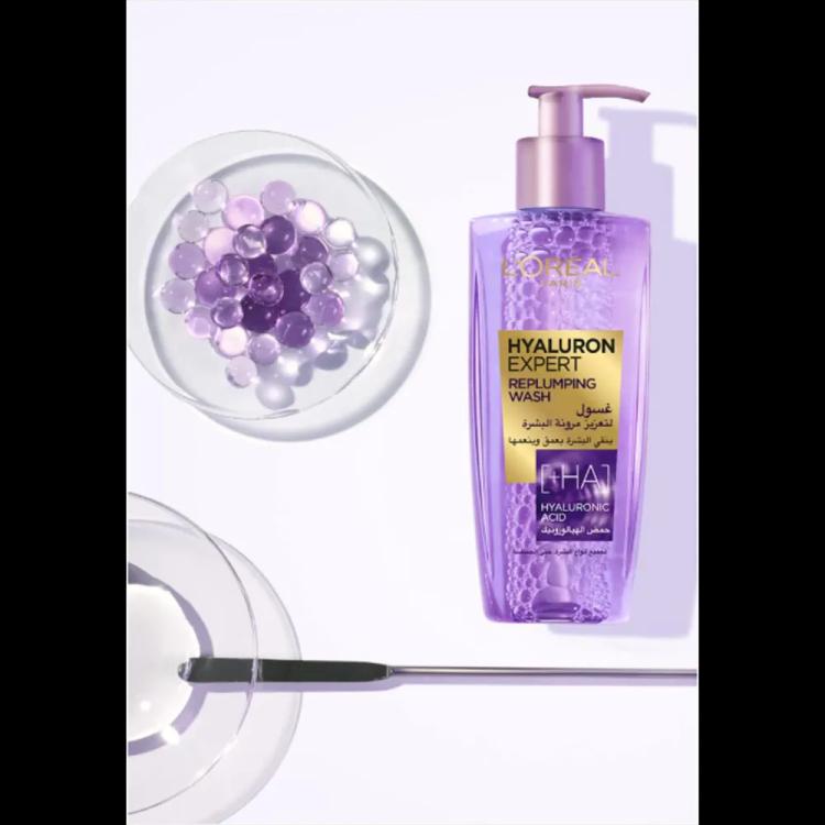 L’Oréal Paris Hyaluron Expert Replumping Gel Wash with Hyaluronic Acid - 200 ml