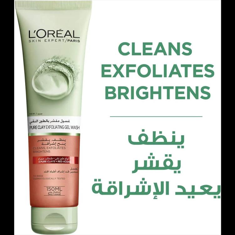 L’Oréal Paris Pure Clay Red Face Wash - 150 ml