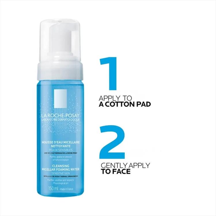 La Roche-Posay Micellar Foaming Water Cleanser - 150 ml
