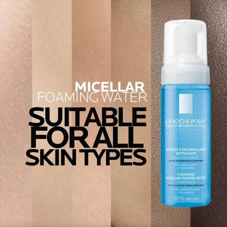 La Roche-Posay Micellar Foaming Water Cleanser - 150 ml