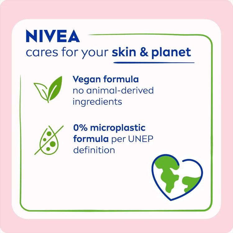 Nivea Glowing Rice Scrub Rasberry - 75 ml