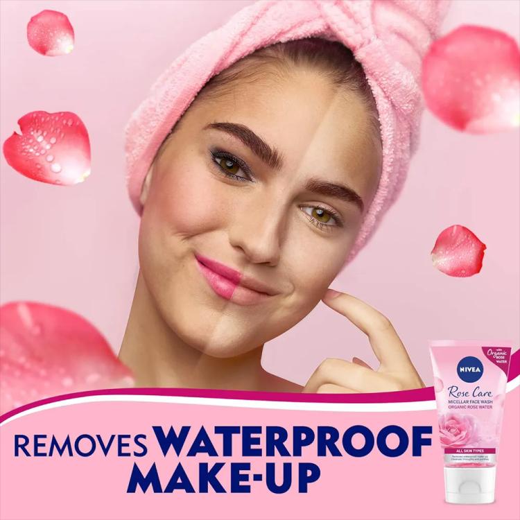 Nivea Micellair Rose Water Face Wash - 150 ml