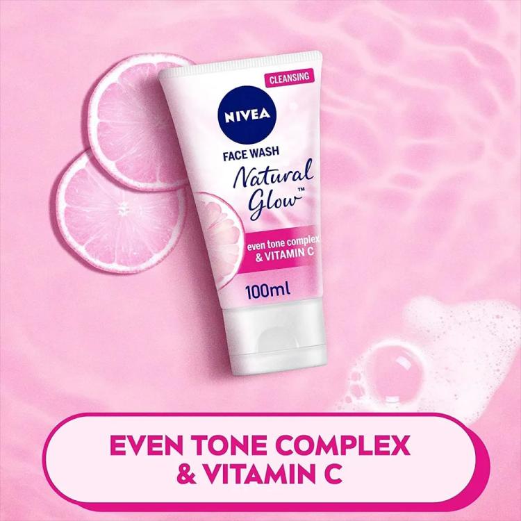 Nivea Natural Fairness Face Wash - 100 ml