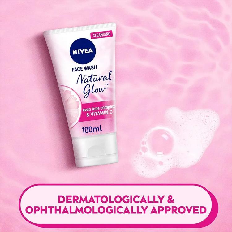 Nivea Natural Fairness Face Wash - 100 ml