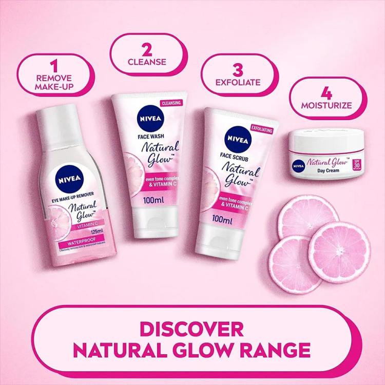 Nivea Natural Fairness Face Wash - 100 ml