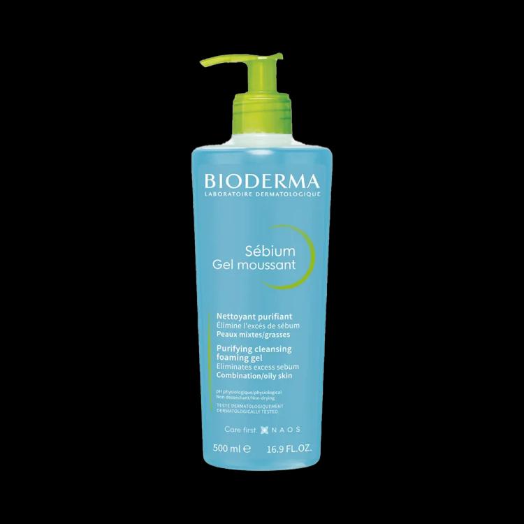BIODERMA Sebium Purifying Cleansing Foaming Gel - 500 ml