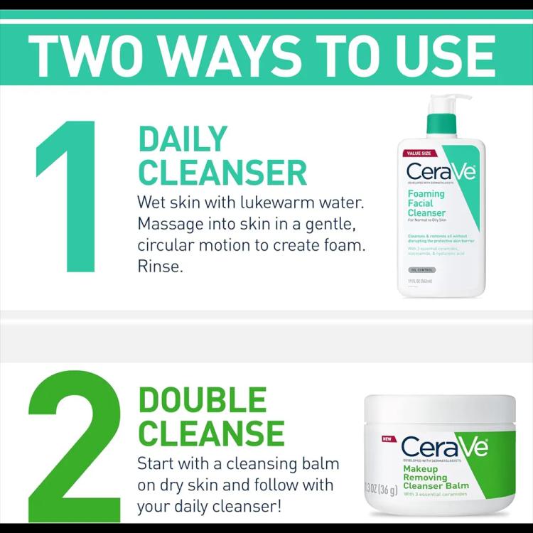 CeraVe Foaming Facial Cleanser