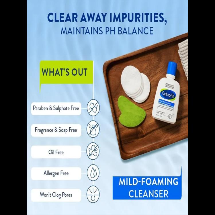 Cetaphil Oily Skin Cleanser - 125ml