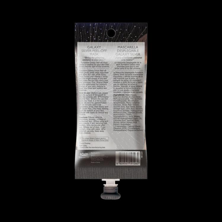 Purederm Galaxy Silver Peel-off Mask - 10 g