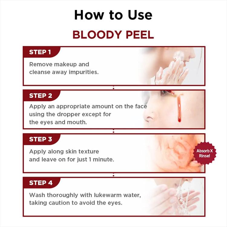 SKIN1004 Zombie Beauty Bloody Peel - 30 ml