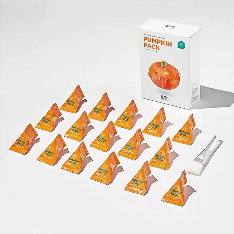 SKIN1004 Zombie Beauty Nourishment & Moisturization Pumpkin Pack - (16 g x 4 pcs)