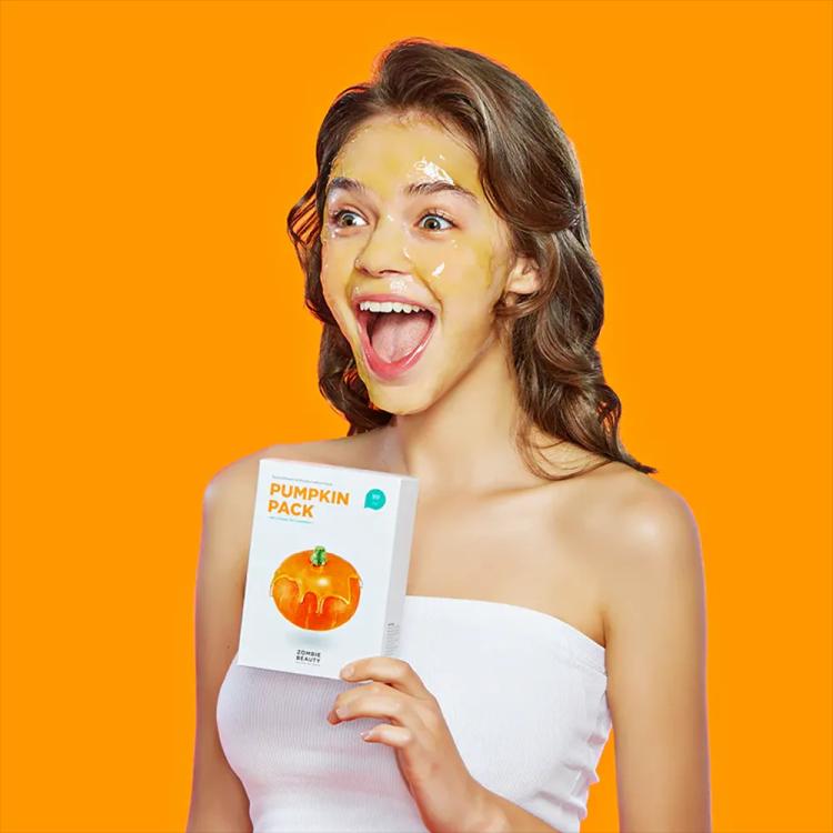 SKIN1004 Zombie Beauty Nourishment & Moisturization Pumpkin Pack - (16 g x 4 pcs)