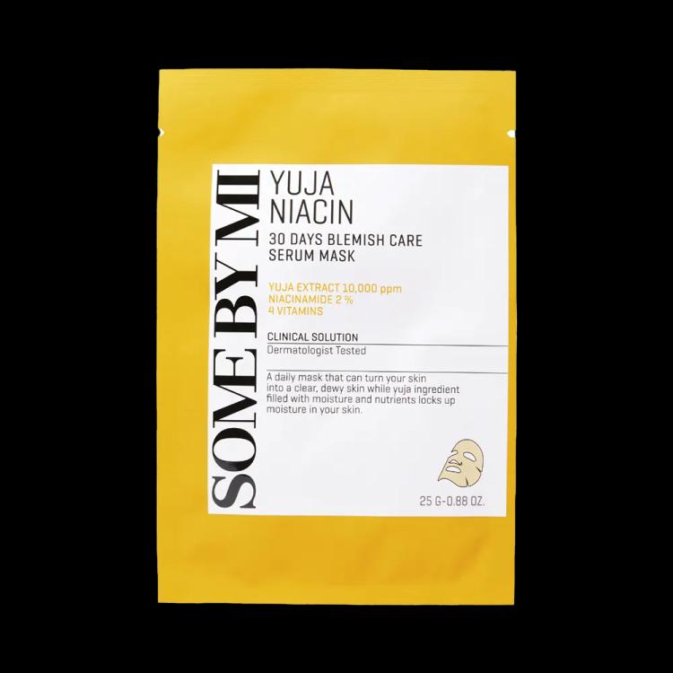 Some By Mi Yuja Niacin 30 Days Blemish Care Serum Mask - 25 g