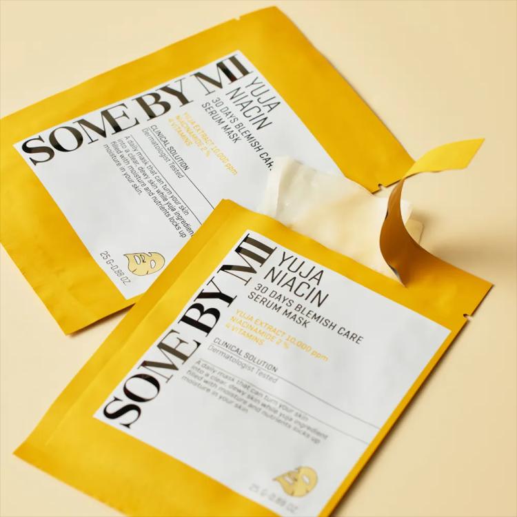 Some By Mi Yuja Niacin 30 Days Blemish Care Serum Mask - 25 g