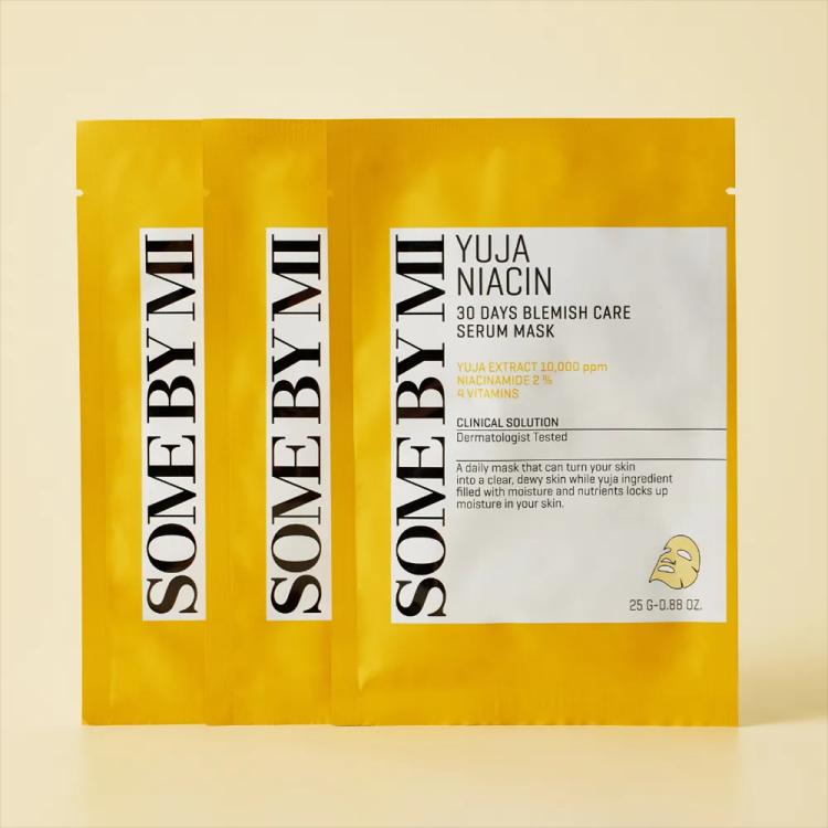 Some By Mi Yuja Niacin 30 Days Blemish Care Serum Mask - 25 g
