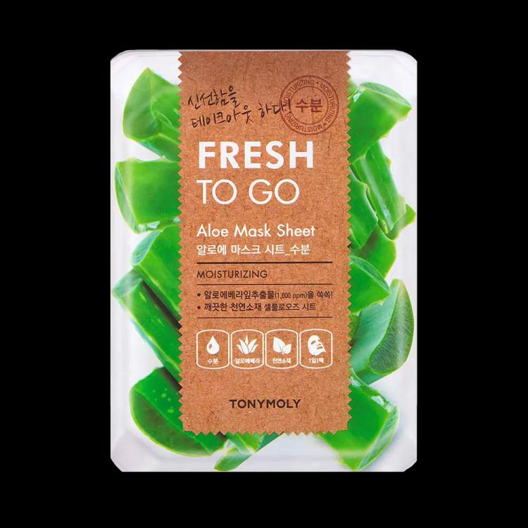 TONYMOLY Fresh To Go Aloe Mask Sheet - 22 g