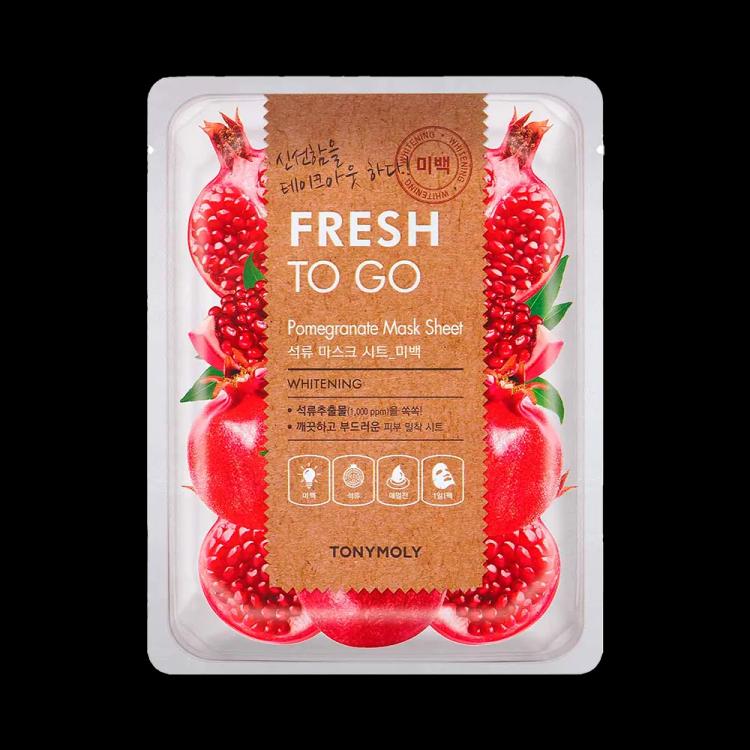 TONYMOLY Fresh To Go Pomegranate Mask Sheet - 22 g