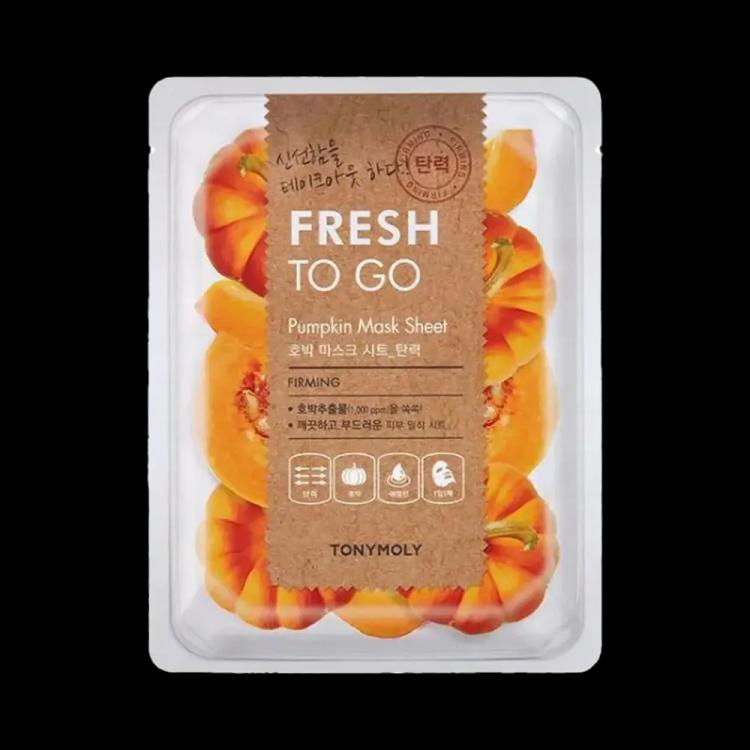 TONYMOLY Fresh To Go Pumpkin Mask Sheet - 25 g