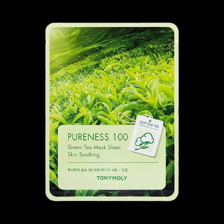 TONYMOLY Pureness 100 Green Tea Mask Sheet - 21 ml
