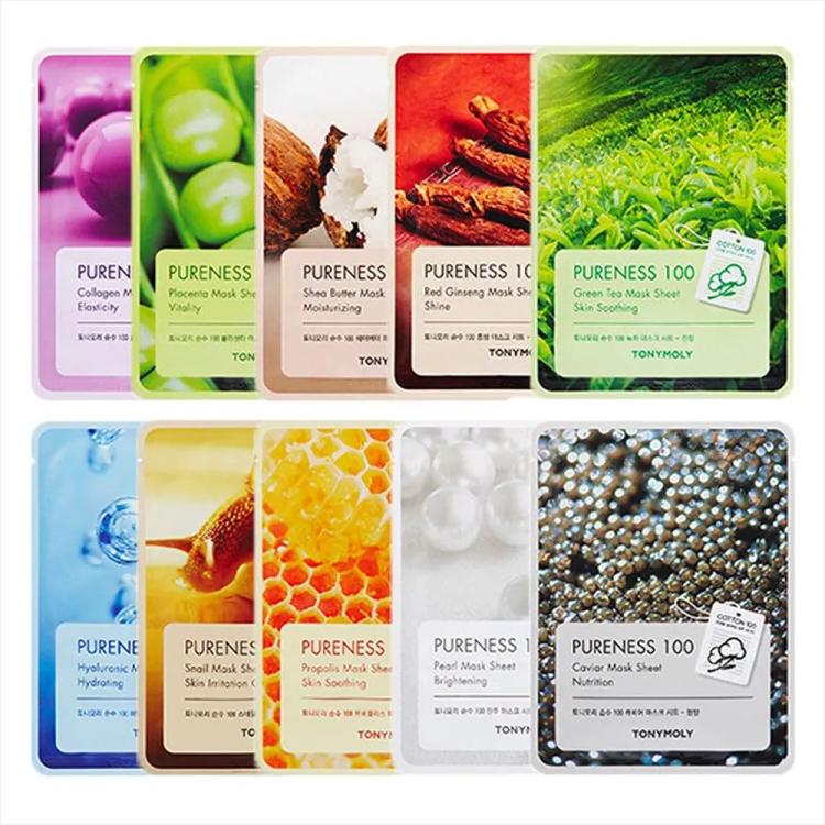 TONYMOLY Pureness 100 Green Tea Mask Sheet - 21 ml