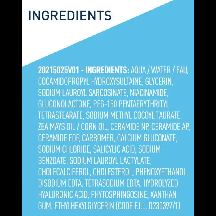 CeraVe Renewing SA Cleanser - 473 ml