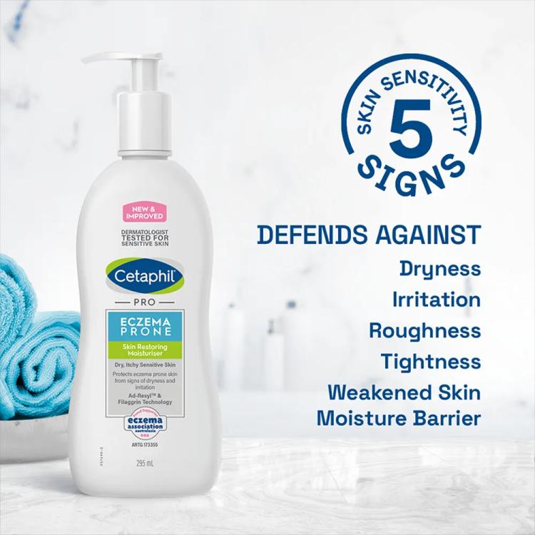Cetaphil Pro Eczema Prone Skin Restoring Moisturiser - 295 ml