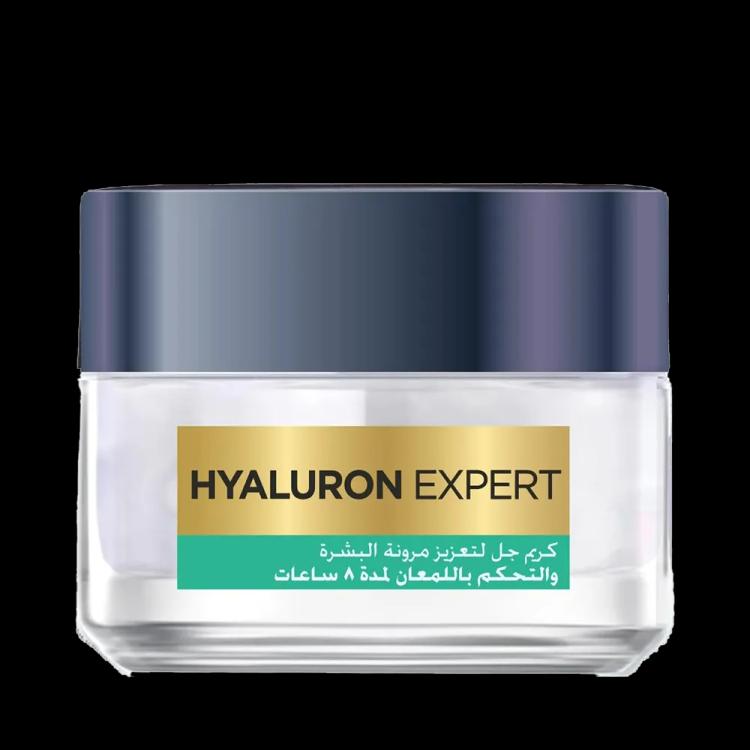 L'Oreal Hyaluron Expert Shine Control Replumping Gel Cream With Hyaluronic Acid
 - 50 ml