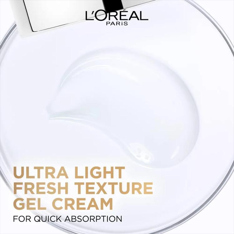 L'Oreal Hyaluron Expert Shine Control Replumping Gel Cream With Hyaluronic Acid
 - 50 ml