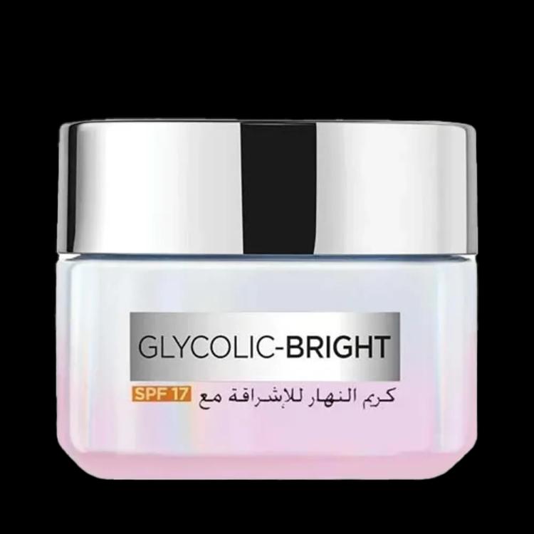 L'Oreal Paris Glycolic Bright Glowing Day Cream with SPF17 - 50 ml