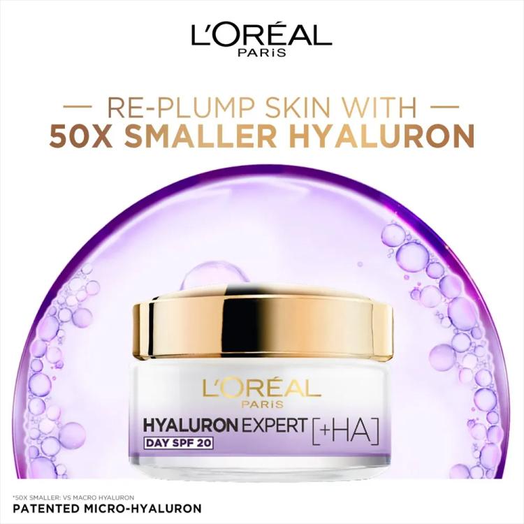 L'Oreal Paris Hyaluron Expert Day Cream SPF 20 - 50 ml
