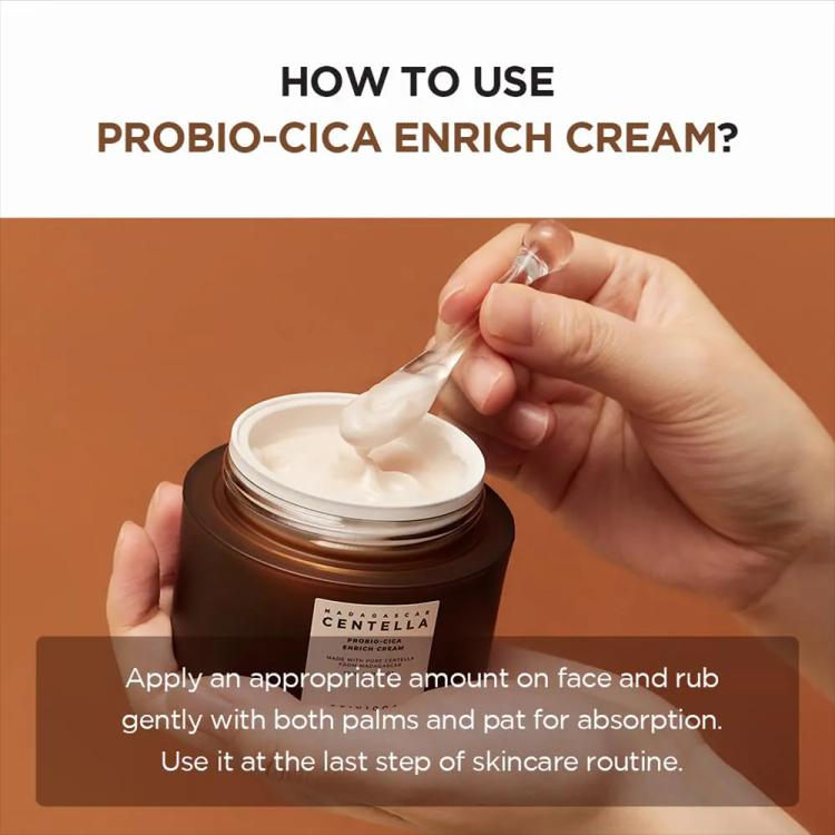 Skin1004 Madagascar Centella Probio-Cica Enrich Cream - 50 ml