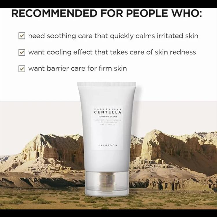 Skin1004 Madagascar Centella Soothing Cream - 75 ml