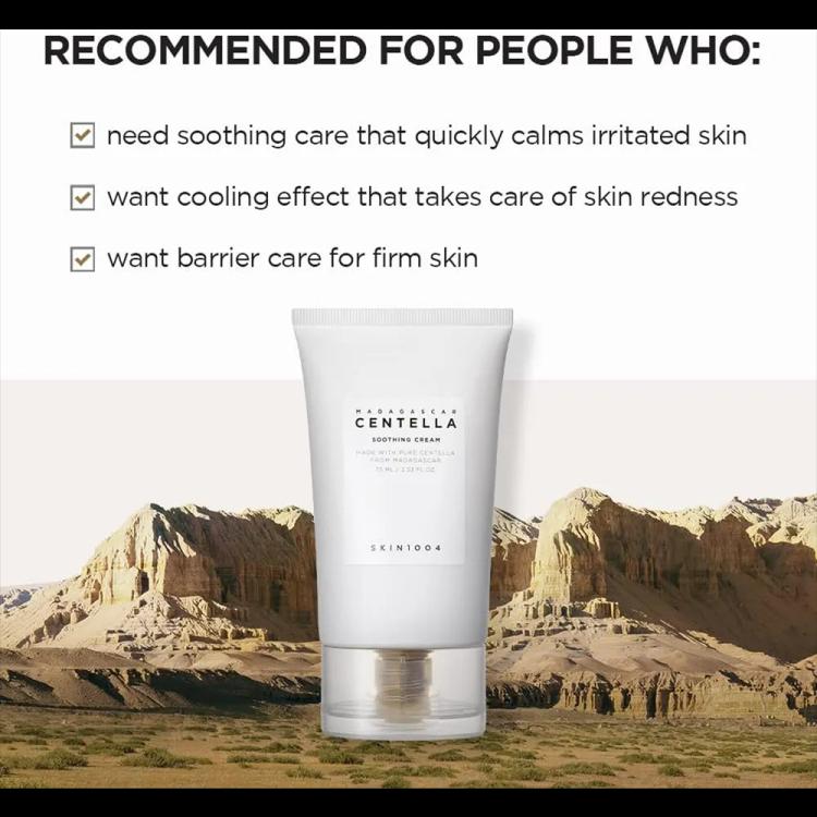 Skin1004 Madagascar Centella Soothing Cream - 75 ml