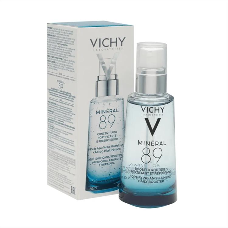 Vichy Mineral 89 Fortifying and Plumping Daily Booster Moisturiser - 50 ml