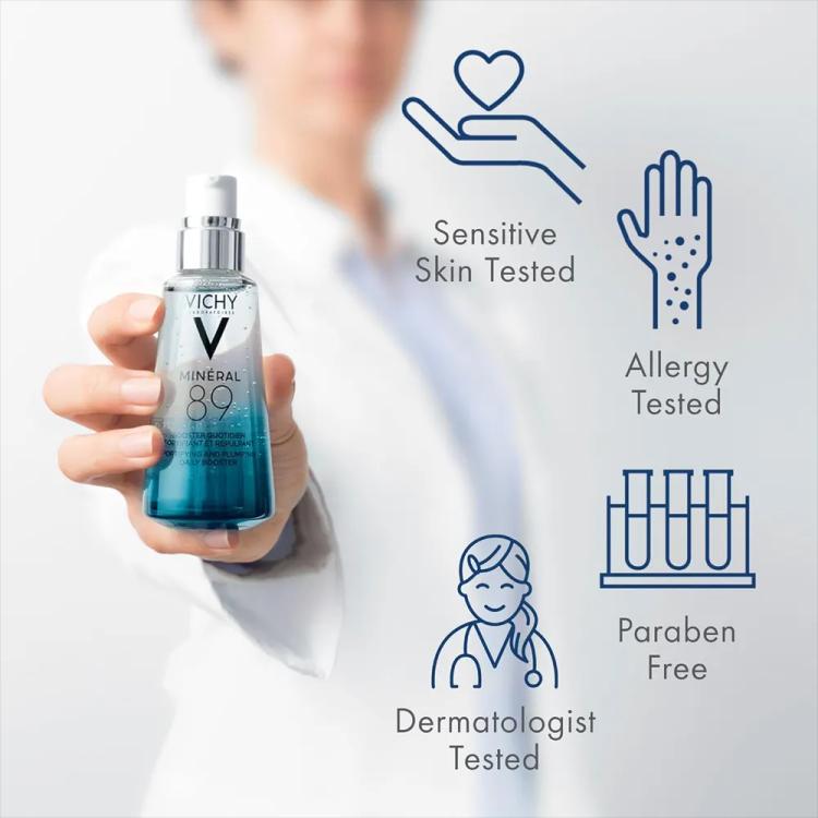 Vichy Mineral 89 Fortifying and Plumping Daily Booster Moisturiser - 50 ml