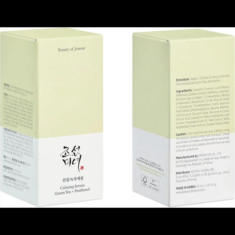 Beauty Of Joseon Calming Serum (Green Tea + Panthenol) - 30 ml