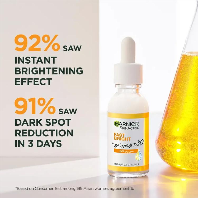 Garnier Fast Bright Serum - 15 ml
