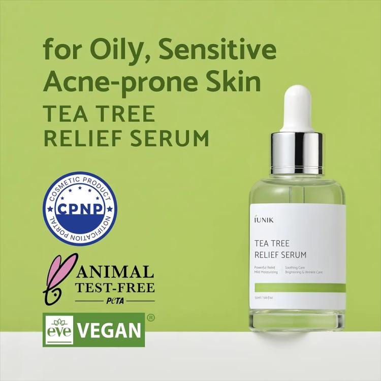iUNIK Tea Tree Relief Serum - 50 ml