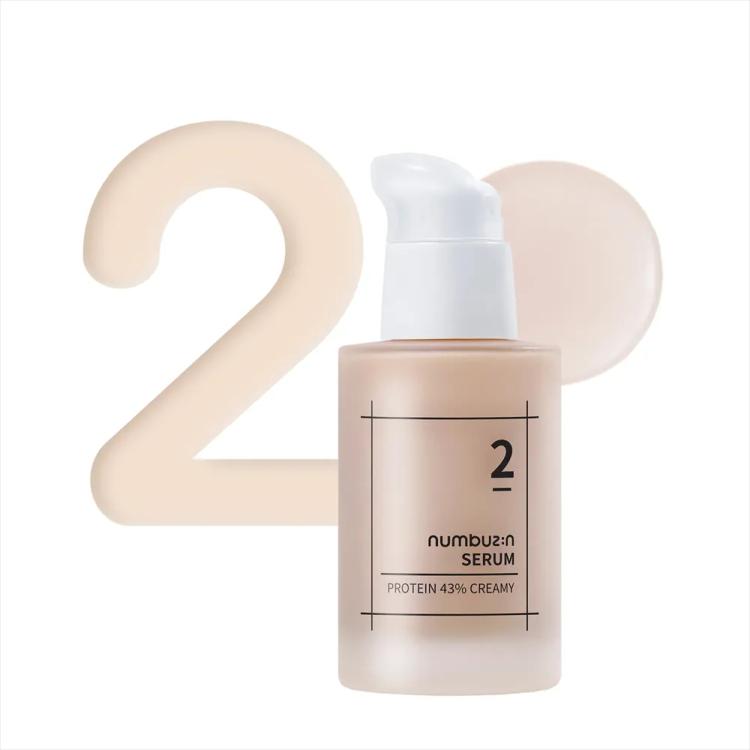 Numbuzin No.2 Protein 43% Creamy Serum - 50 ml