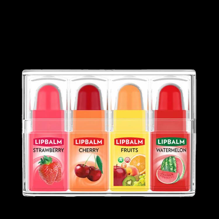 Golden Rose Mini Lip Balm Mix Set (4 x 4 ml)