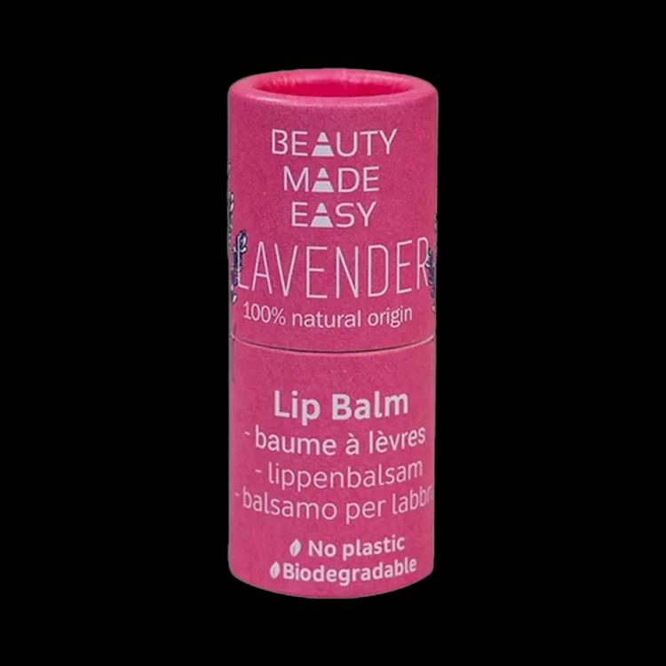 Beauty Made Easy Paper Tube Lip Balm - Lavender (5.5 g)