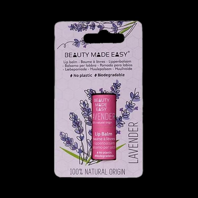 Beauty Made Easy Paper Tube Lip Balm - Lavender (5.5 g)