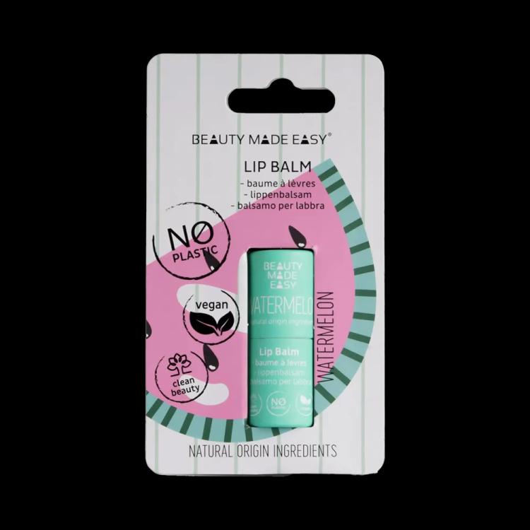 Beauty Made Easy Paper Tube Lip Balm - Watermelon (5.5 g)