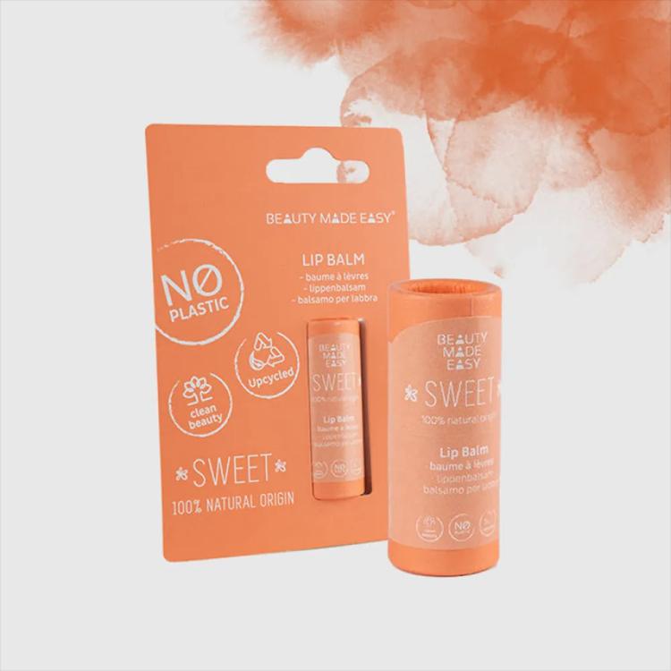 Beauty Made Easy Paper Tube Lip Balm - Sweet (5.5 g)