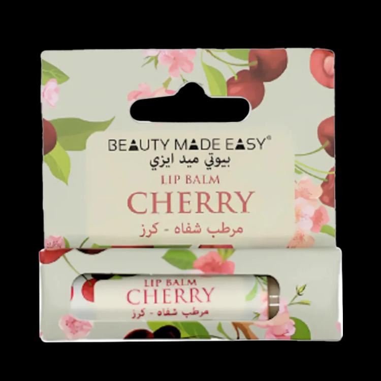Beauty Made Easy Plastic Lip Balm - Cherry (4.8 g)