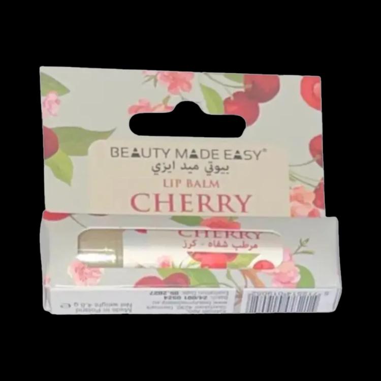 Beauty Made Easy Plastic Lip Balm - Cherry (4.8 g)