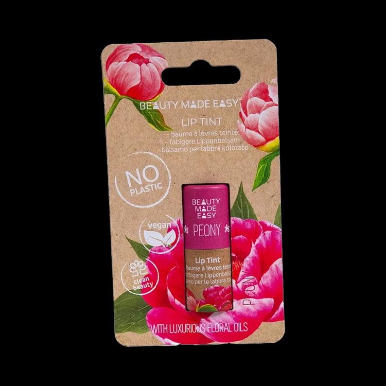Beauty Made Easy Tinted Lip Balm - Peony (5.5 g)