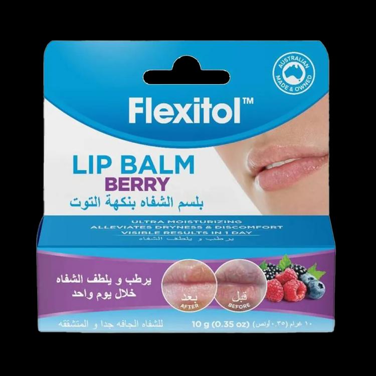 Flexitol Lip Balm - Berry (10 g)