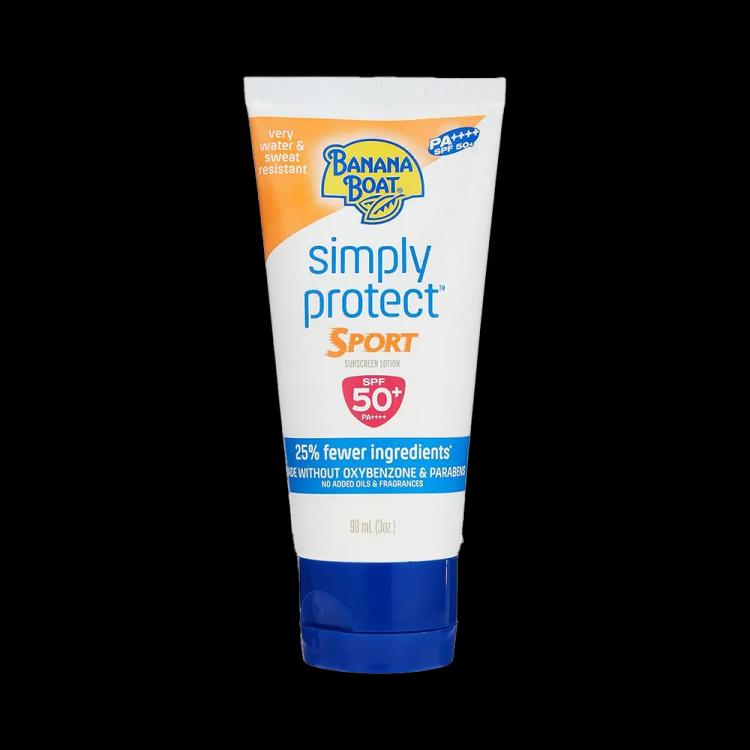 Banana Boat Simply Protect Sport Sunscreen Lotion SPF 50 - 90 ml