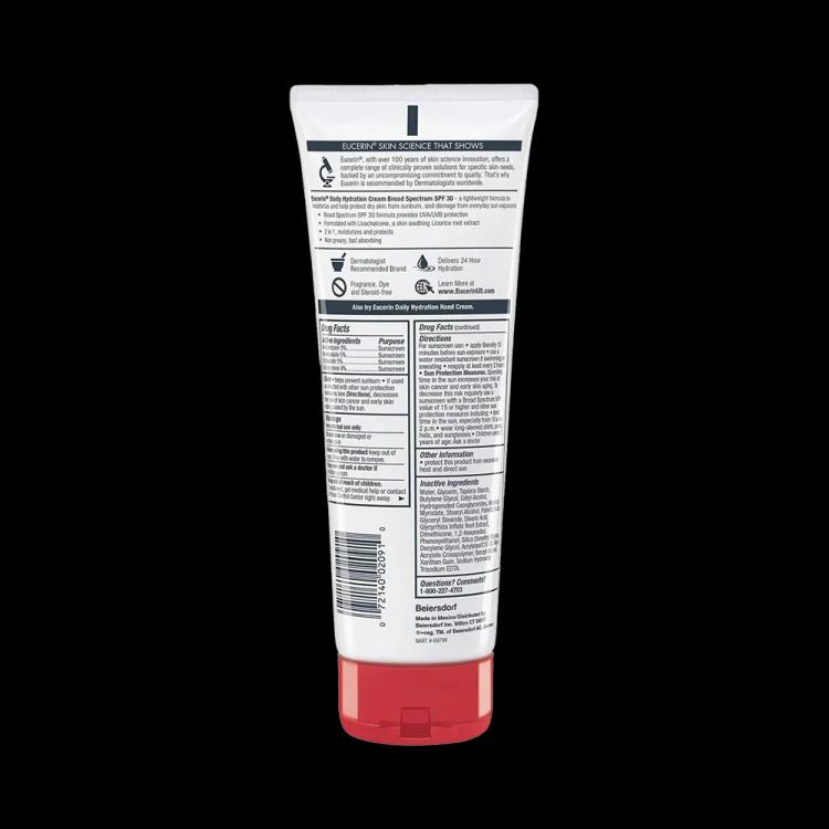 Eucerin Daily Hydration Cream with SPF 30 - 226 g